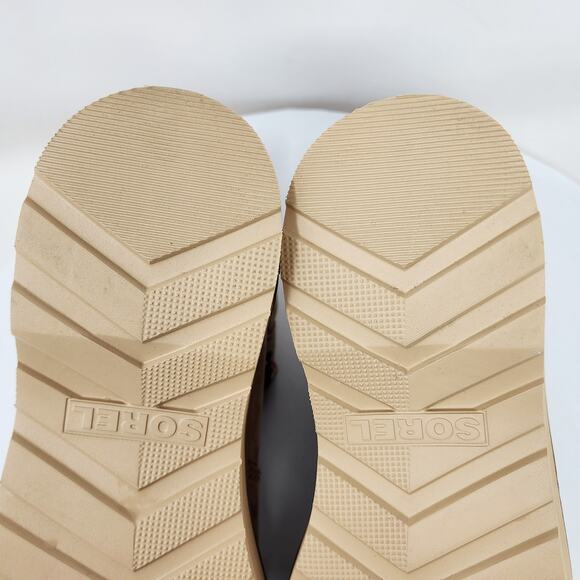 Sorel Hi-Line Hiker Boot Women 8 Umber/Tawny Buff Tan w/ Rust Laces NL4878-261 - Picture 14 of 14